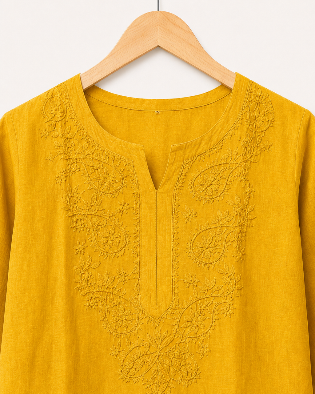 Urban Ethnic | Hand-Embroidered Short Kurta