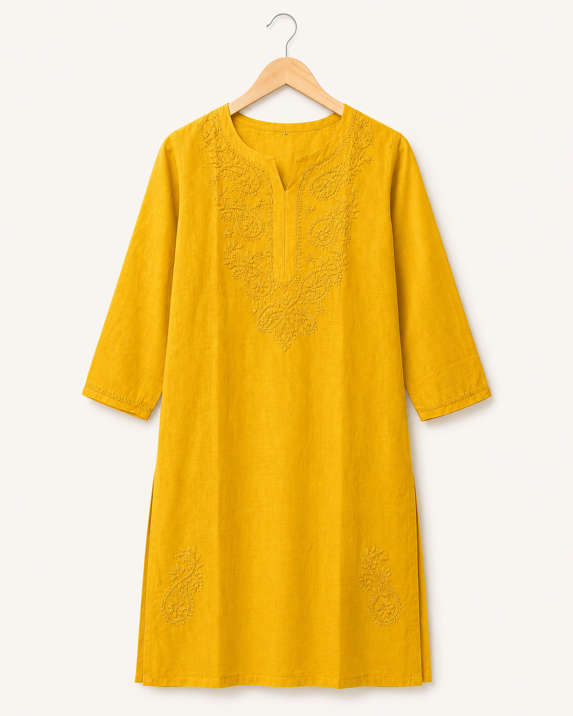 Urban Ethnic | Hand-Embroidered Short Kurta