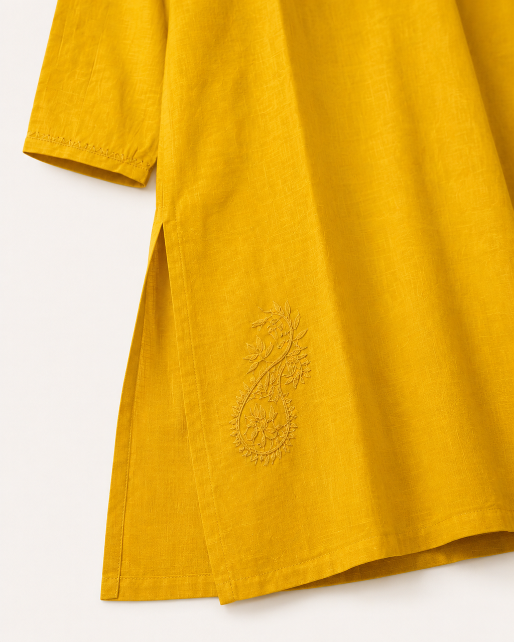 Urban Ethnic | Hand-Embroidered Short Kurta