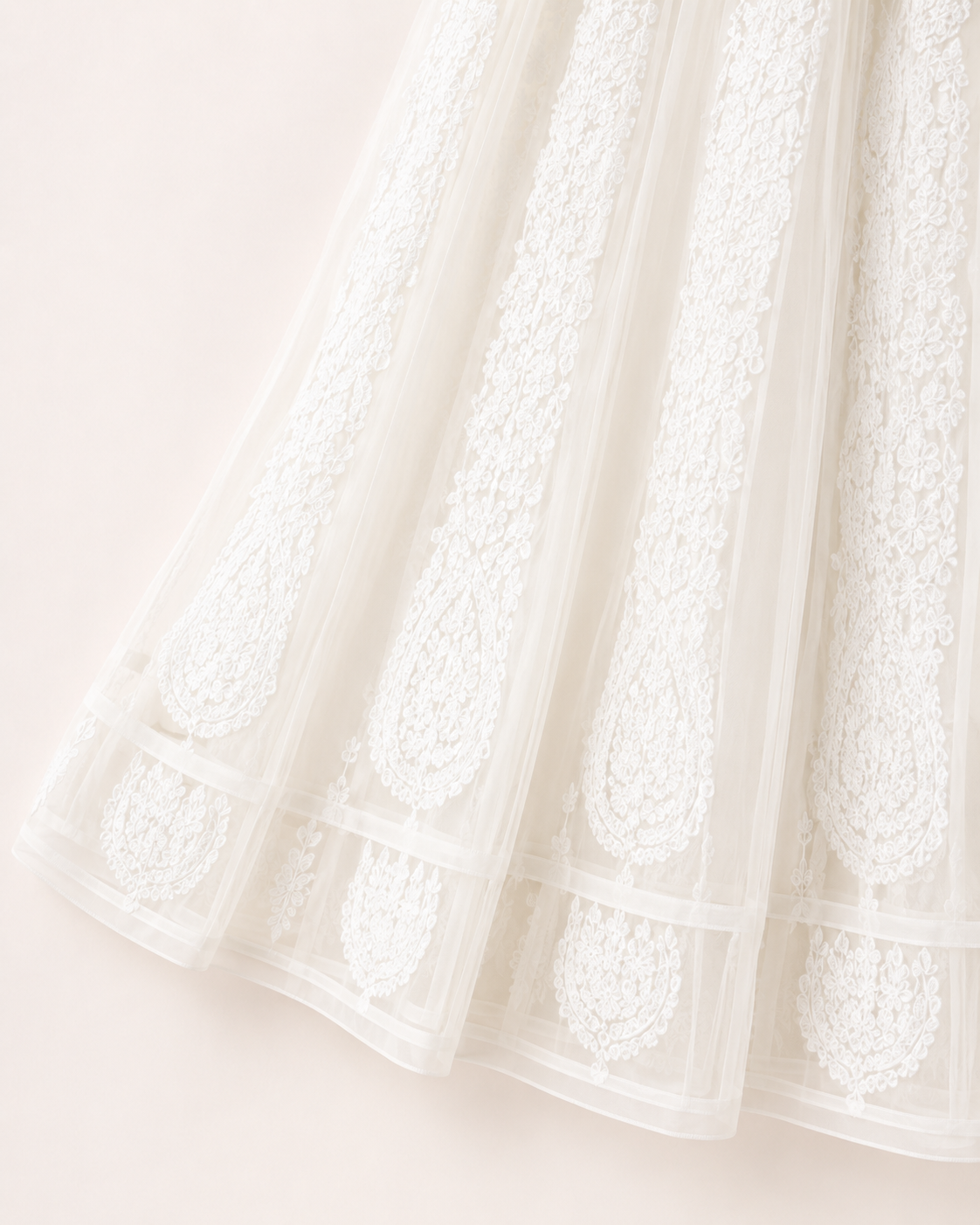 Chandni | Hand-Embroidered Anarkali Kurta