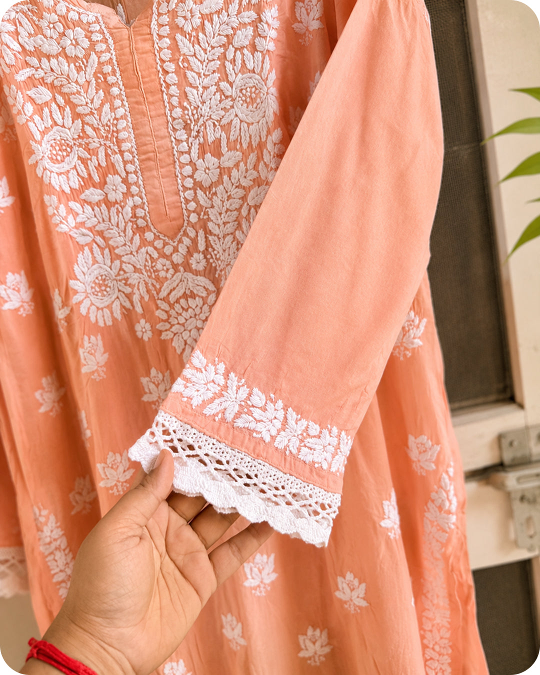 Thread Theory | Hand-Embroidered Modal Kurta Set