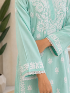 Thread Theory | Hand-Embroidered Modal Kurta Set