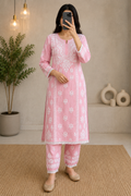Thread Theory | Hand-Embroidered Modal Kurta Set