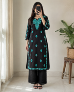 Noor Threads | Hand-Embroidered Kurta