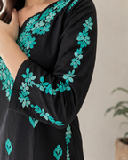 Noor Threads | Hand-Embroidered Kurta
