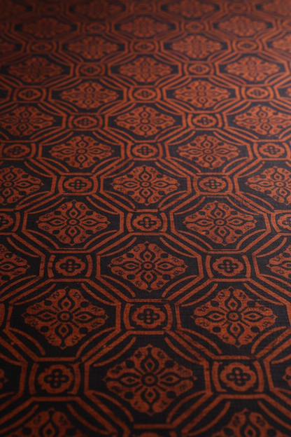 Ajrakh Kurta Set Detail